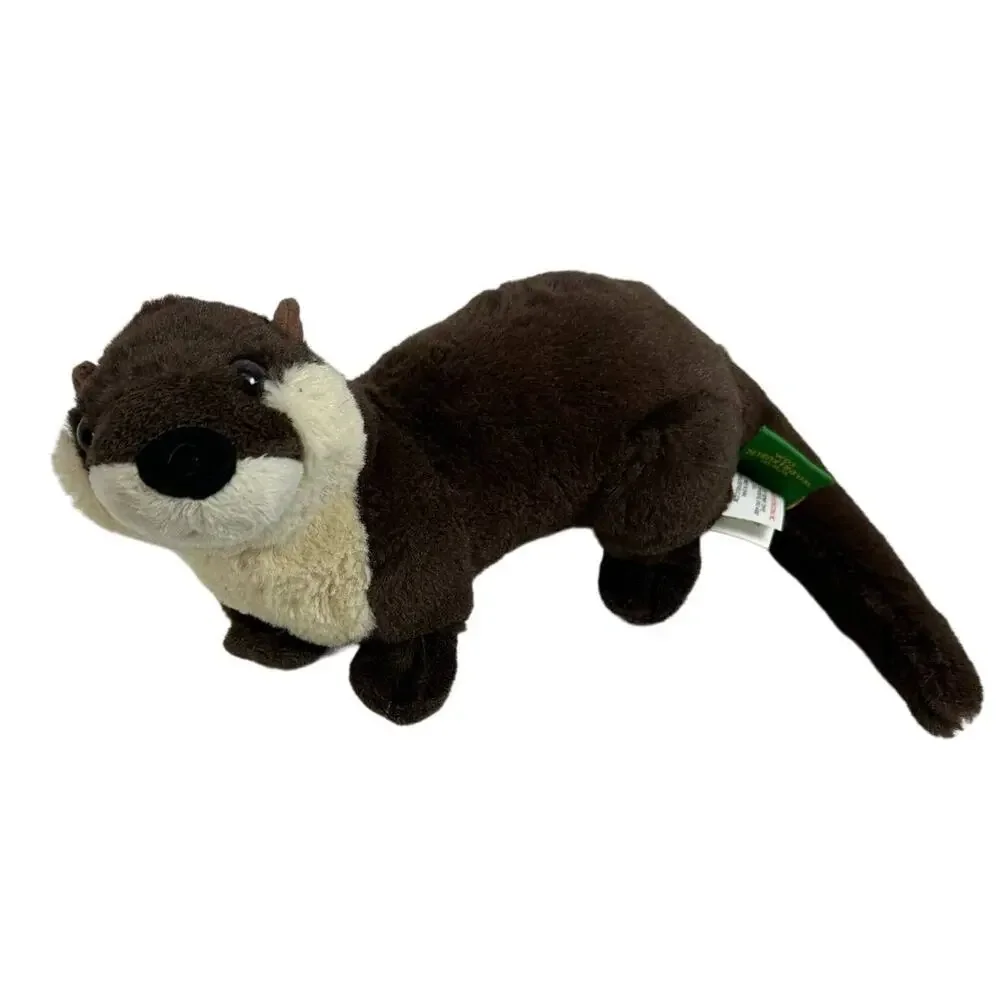 Wild Republic River Otter Plush Stuffed Animal Brown Realistic K & M 10